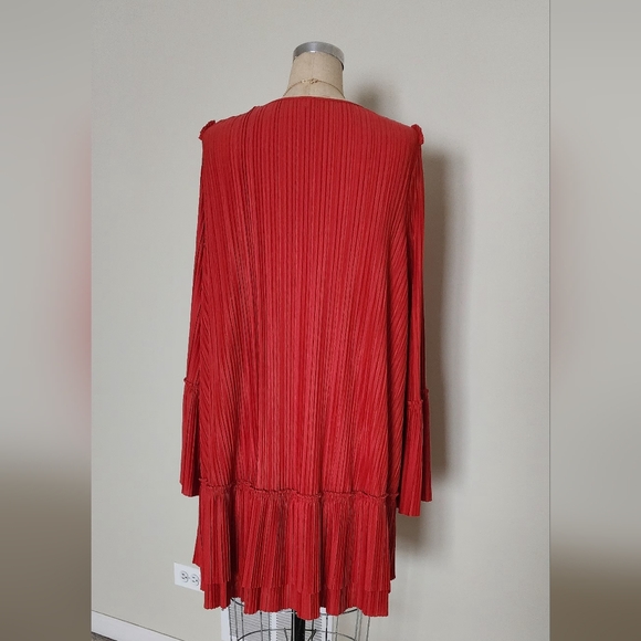 NWOT FREE People pleated dress - Picture 6 of 13